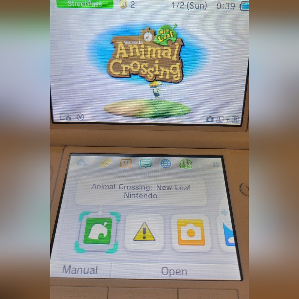 EUC Nintendo 3DS Animal Crossing New Leaf Game - Picture 4 of 4